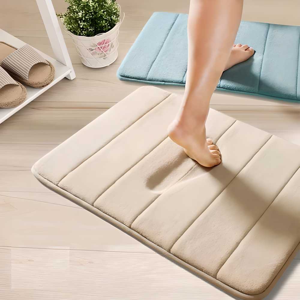 Premium Memory Foam Bath Mat – Ultra Soft, Quick Absorbent & Non-Slip