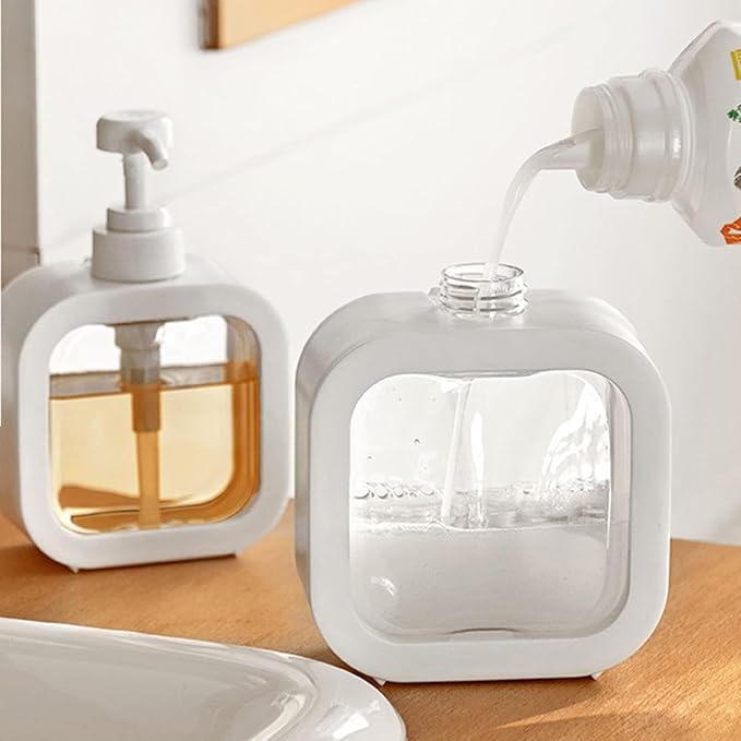 Plastic Empty Bottle Soap Dispenser For Bathroom Kitchen Large