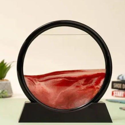 Relaxing Kinetic Sandscape Art Table Desk