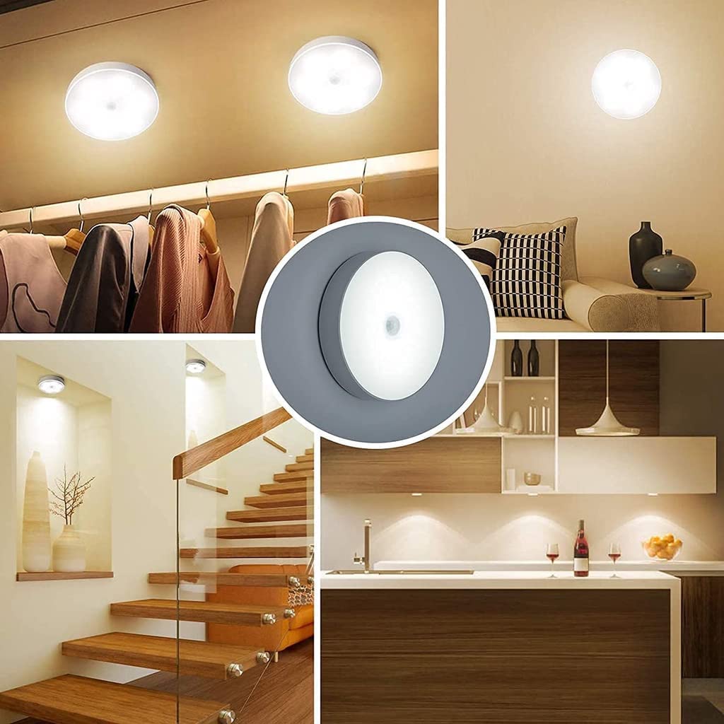 Set of 2 Rechargeable Motion Sensor Led Night Light