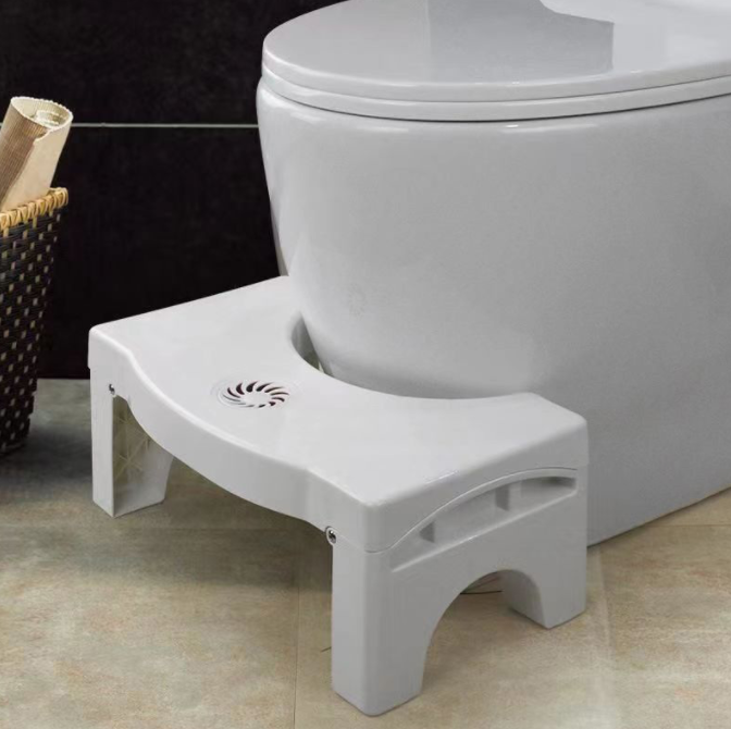 Plastic Foldable Anti-Constipation Potty Training Stool with Air Freshener Slot