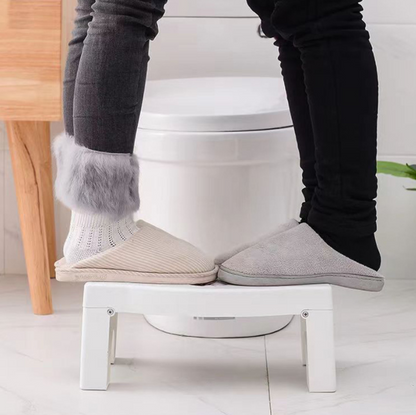 Plastic Foldable Anti-Constipation Potty Training Stool with Air Freshener Slot