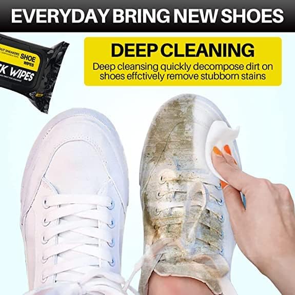 Sneaker & Shoe Cleaner Wipes(1 Packs of 80)