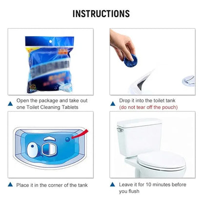 Toilet Cleaning Tablets – 10PC