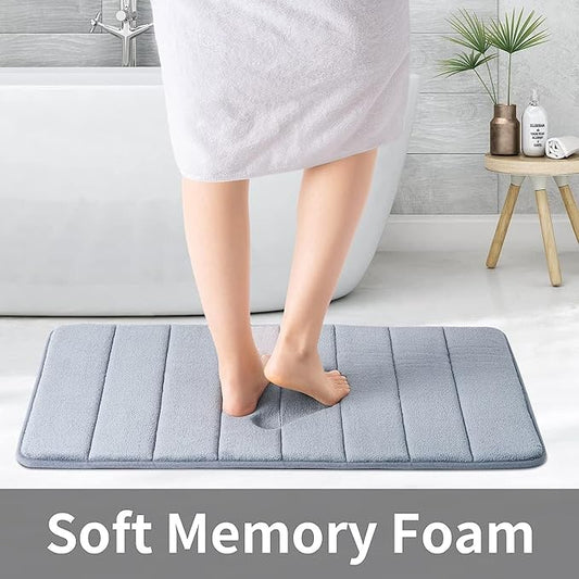 Premium Memory Foam Bath Mat – Ultra Soft, Quick Absorbent & Non-Slip