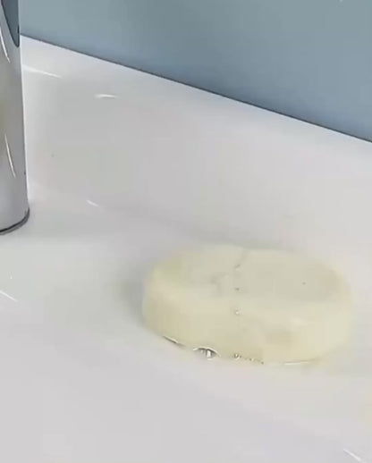 Premium Leaf-Design Self-Draining Soap Holder