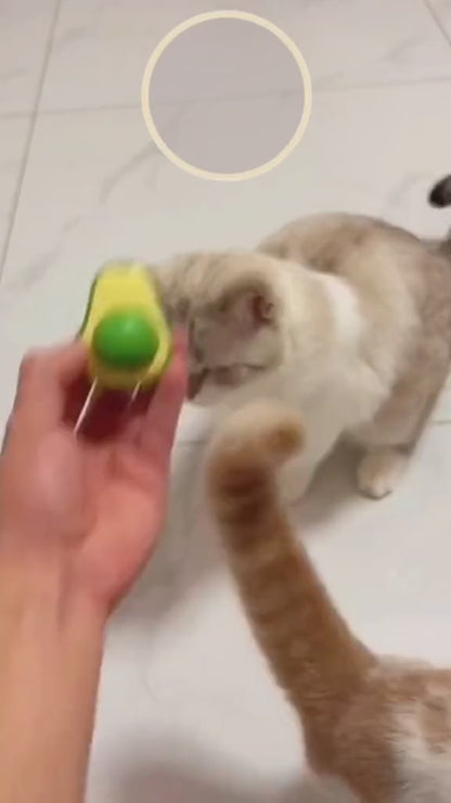Catnip Minty Avocado Ball Toy