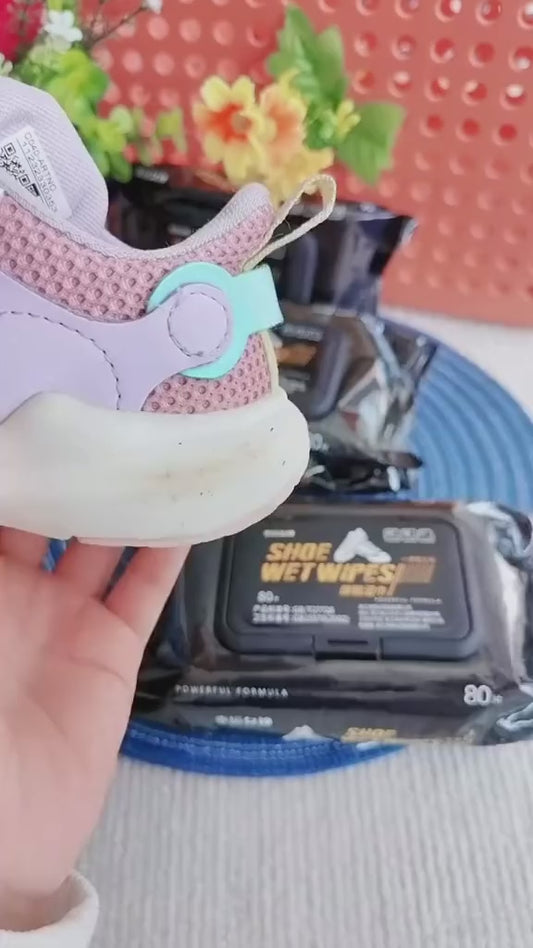 Sneaker & Shoe Cleaner Wipes(1 Packs of 80)